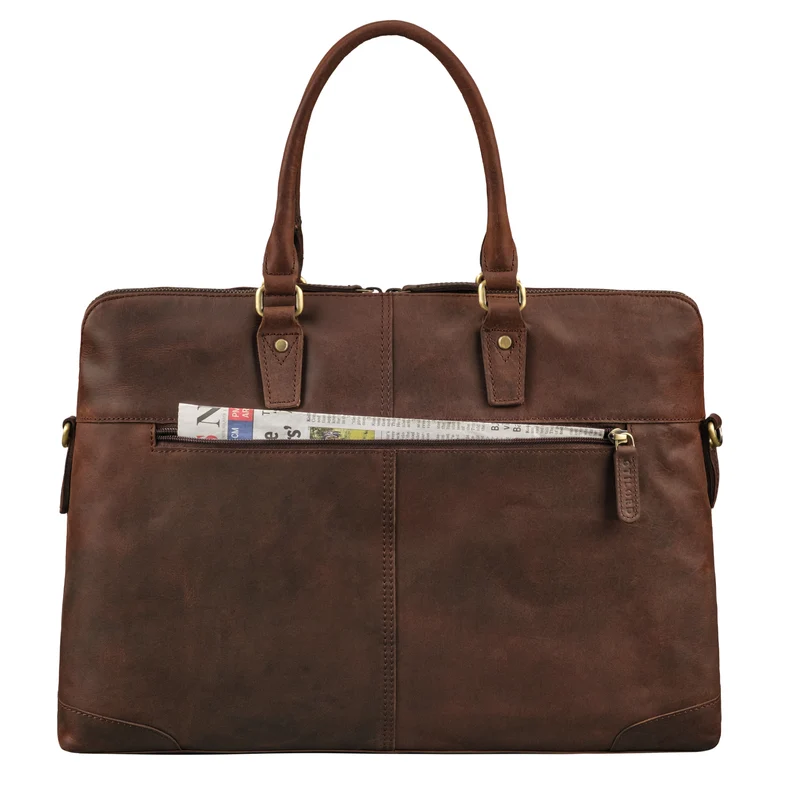 "Charlize" Moderne Leder Business Laptoptasche 13 - 15.6 Zoll Damen