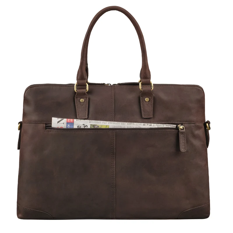 "Charlize" Moderne Leder Business Laptoptasche 13 - 15.6 Zoll Damen