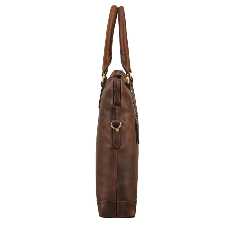 "Charlize" Moderne Leder Business Laptoptasche 13 - 15.6 Zoll Damen