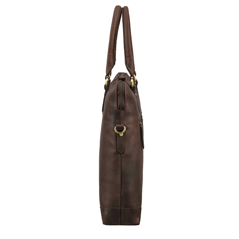 "Charlize" Moderne Leder Business Laptoptasche 13 - 15.6 Zoll Damen