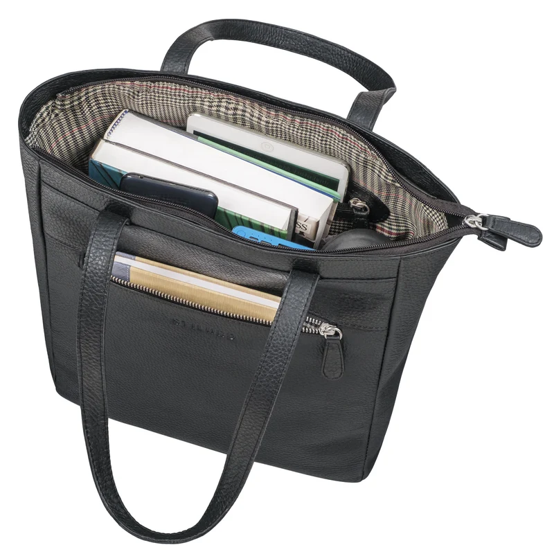 "Nara" Zeitlose Leder Shopper Damen Handtasche