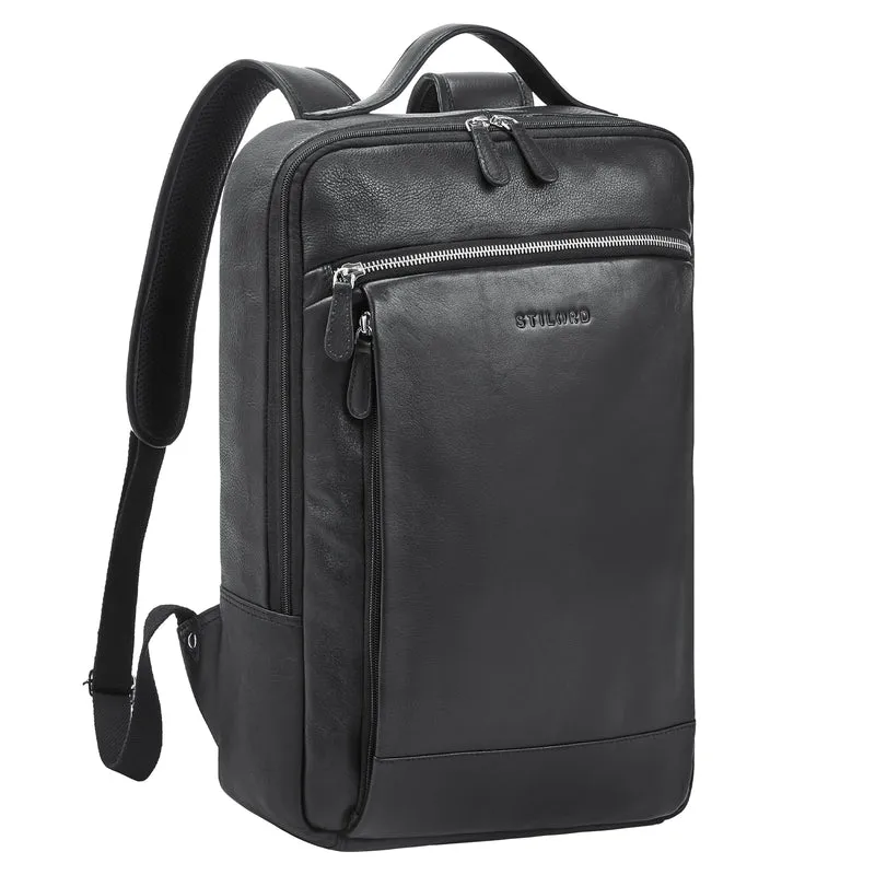"Jannes" Lederrucksack Herren Business