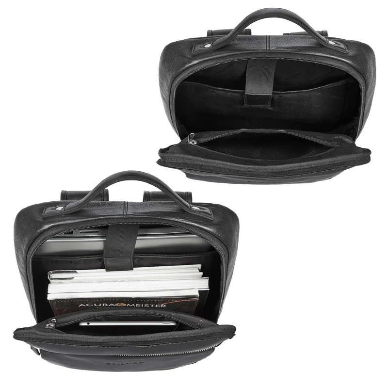 "Jannes" Lederrucksack Herren Business