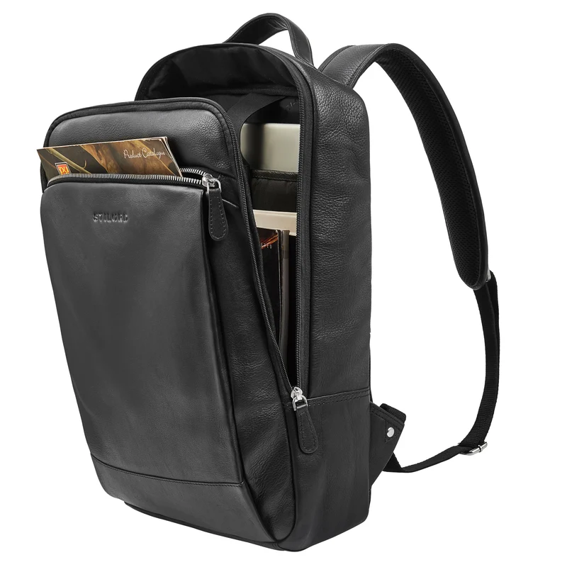 "Jannes" Lederrucksack Herren Business