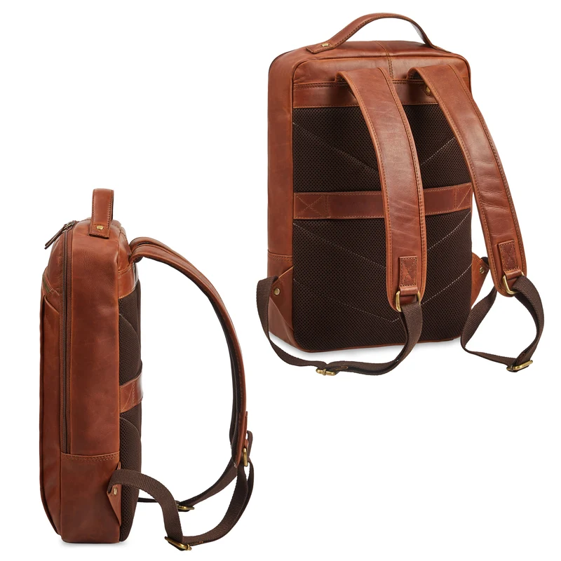 "Jannes" Lederrucksack Herren Business