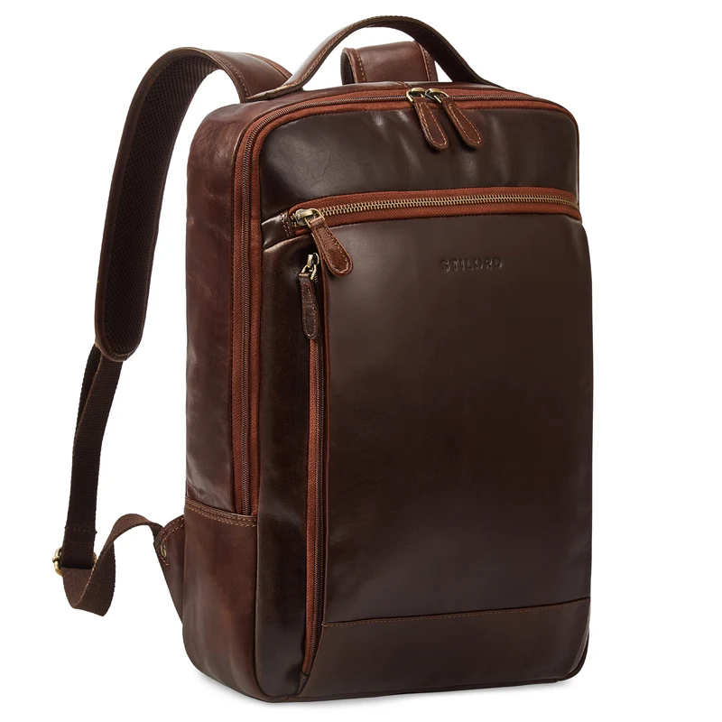 "Jannes" Lederrucksack Herren Business