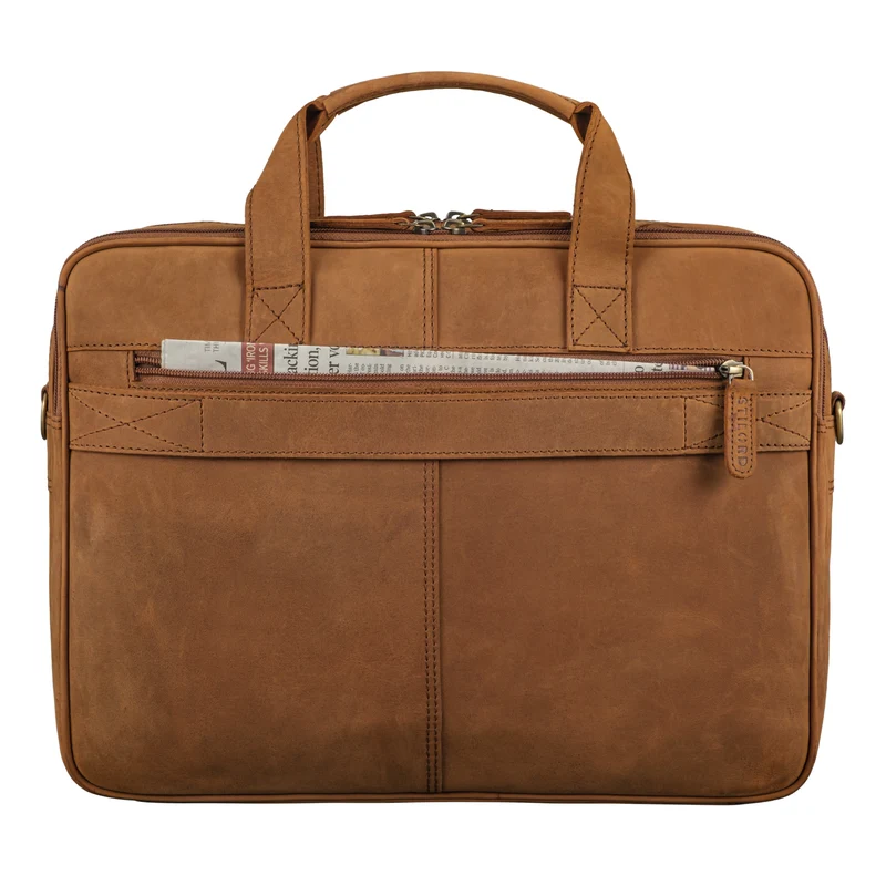 "Quest" Aktentasche Leder 15,6 Zoll