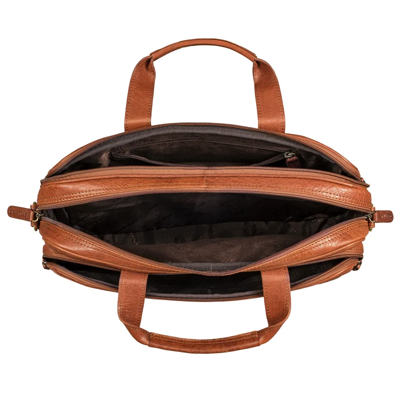 "Quest" Aktentasche Leder 15,6 Zoll