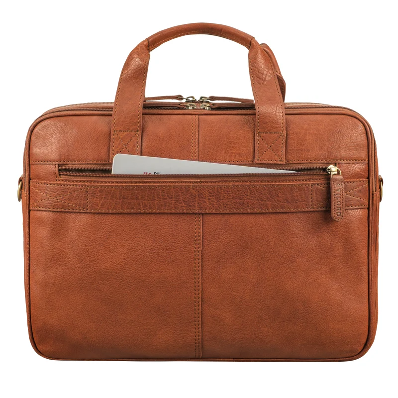 "Quest" Aktentasche Leder 15,6 Zoll