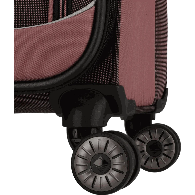 Travelite Viia 4-Rollen-Trolley M 67 cm -Frühlingsrose