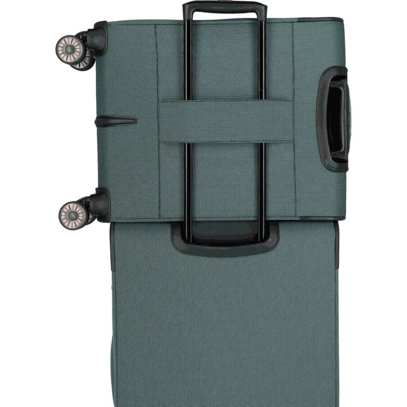 Travelite Viia 4-Rollen Handgepäck Trolley S 55 cm -Eukalyptus