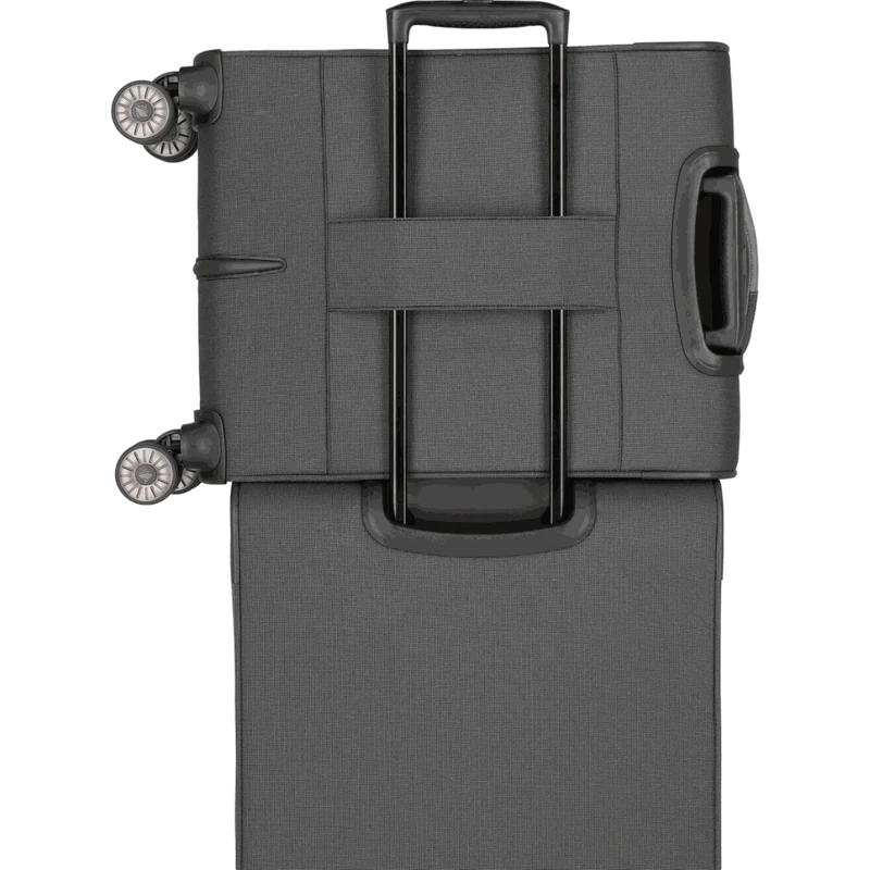 Travelite Viia 4-Rollen Handgepäck Trolley S 55 cm -Schiefer