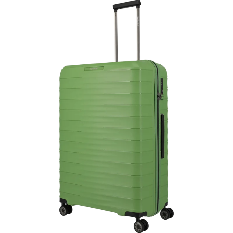 Travelite Mooby 4-Rollen-Trolley 77 cm -Grün