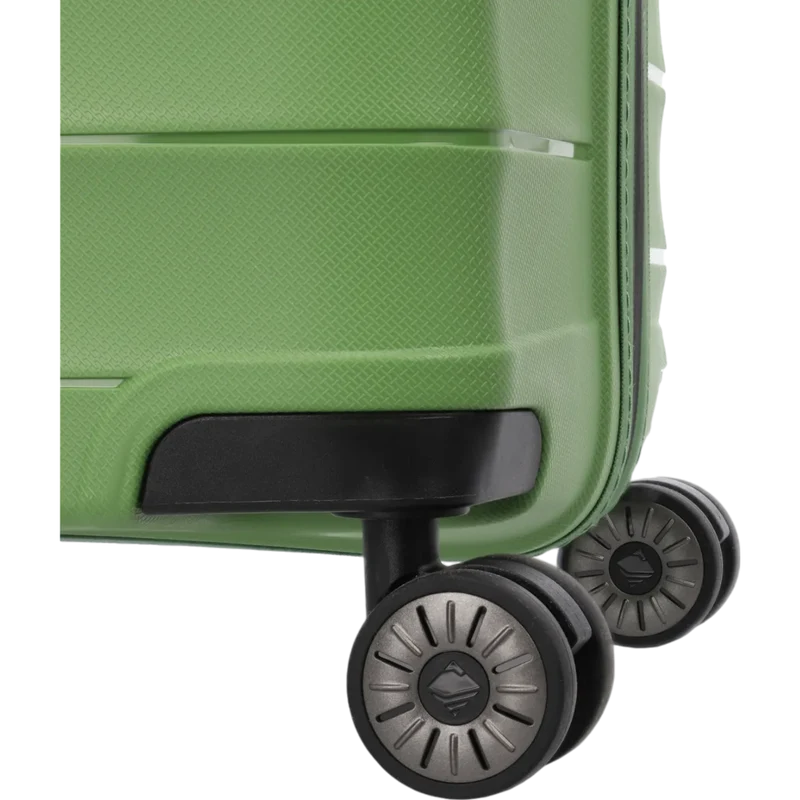 Travelite Mooby 4-Rollen-Trolley 77 cm -Grün