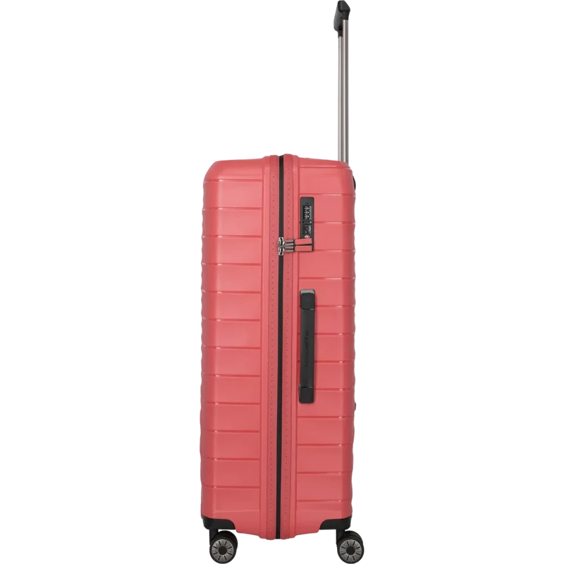 Travelite Mooby 4-Rollen-Trolley 77 cm -Rot