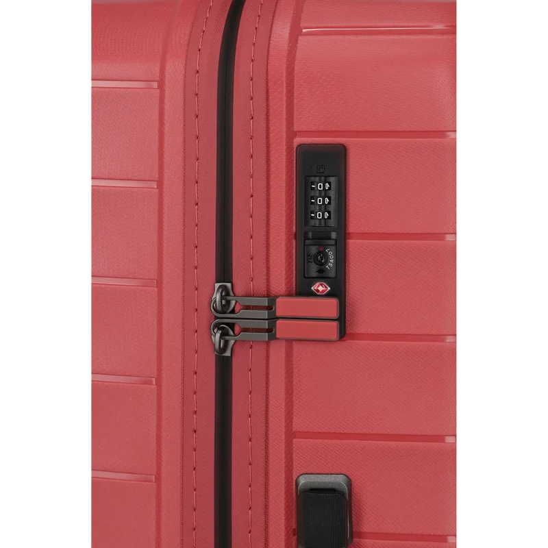 Travelite Mooby 4-Rollen-Trolley 77 cm -Rot