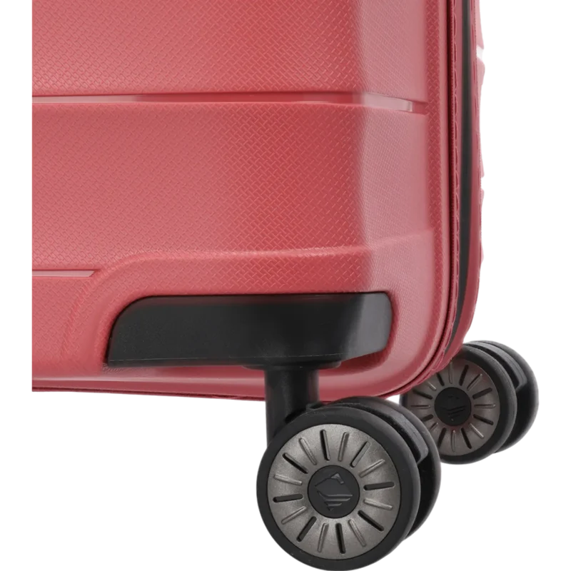 Travelite Mooby 4-Rollen-Trolley 77 cm -Rot