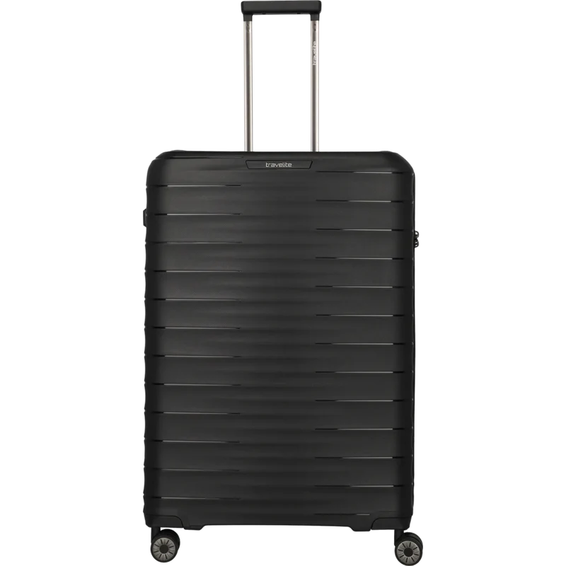 Travelite Mooby 4-Rollen-Trolley 77 cm -Schwarz