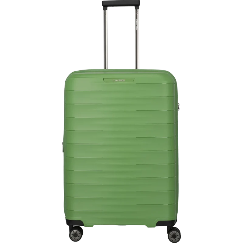 Travelite Mooby 4-Rollen-Trolley 66 cm -Grün