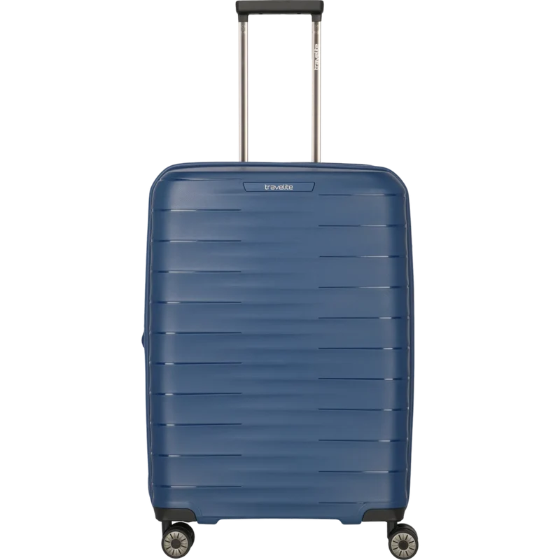 Travelite Mooby 4-Rollen-Trolley 66 cm -Marine