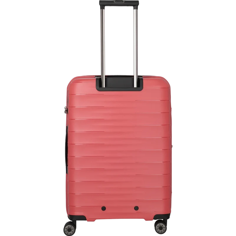 Travelite Mooby 4-Rollen-Trolley 66 cm -Rot