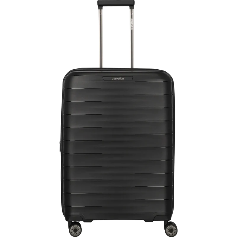 Travelite Mooby 4-Rollen-Trolley 66 cm -Schwarz