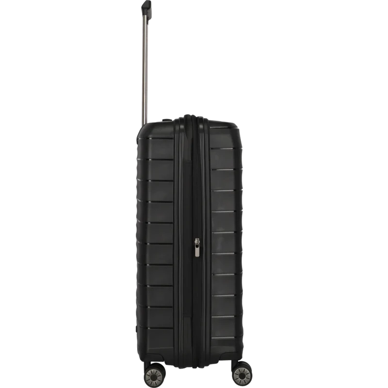 Travelite Mooby 4-Rollen-Trolley 66 cm -Schwarz