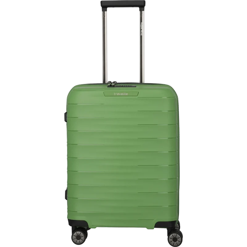 Travelite Mooby 4-Rollen-Handgepäcktrolley 55 cm -Grün
