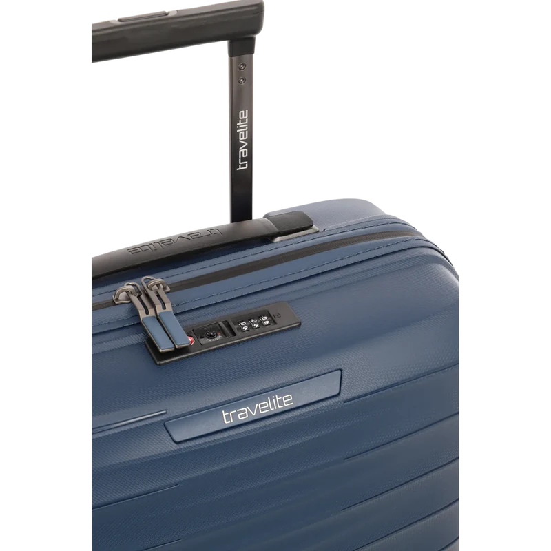 Travelite Mooby 4-Rollen-Handgepäcktrolley 55 cm -Marine