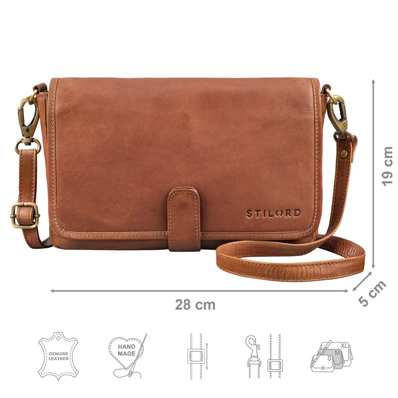 "Serena" Kleine Damen Handtasche Leder