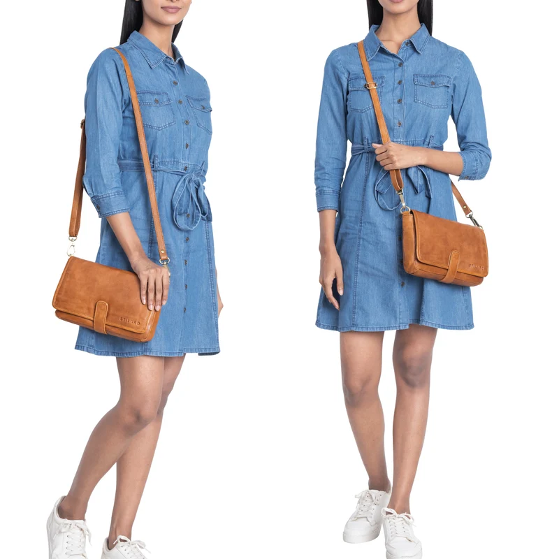 "Serena" Kleine Damen Handtasche Leder