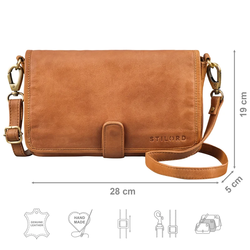 "Serena" Kleine Damen Handtasche Leder