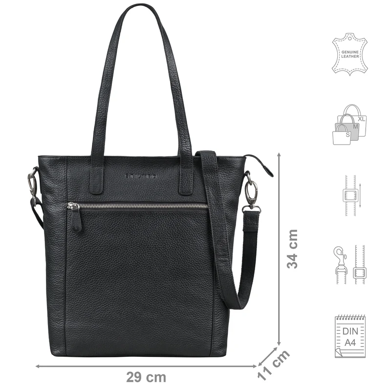 "Layla" Stilvolle Mittelgroße Handtasche Damen