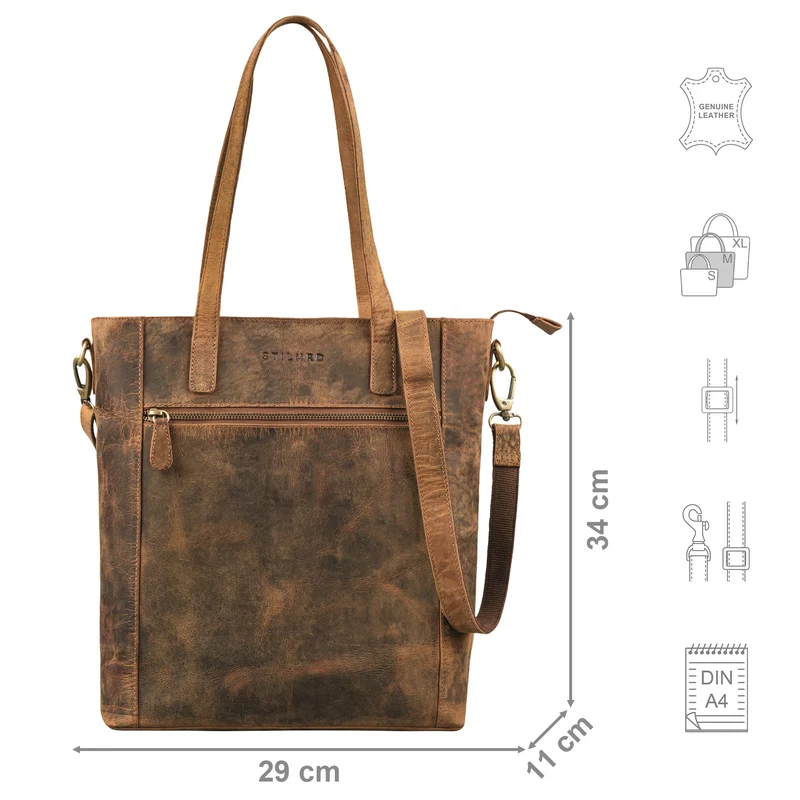 "Layla" Stilvolle Mittelgroße Handtasche Damen