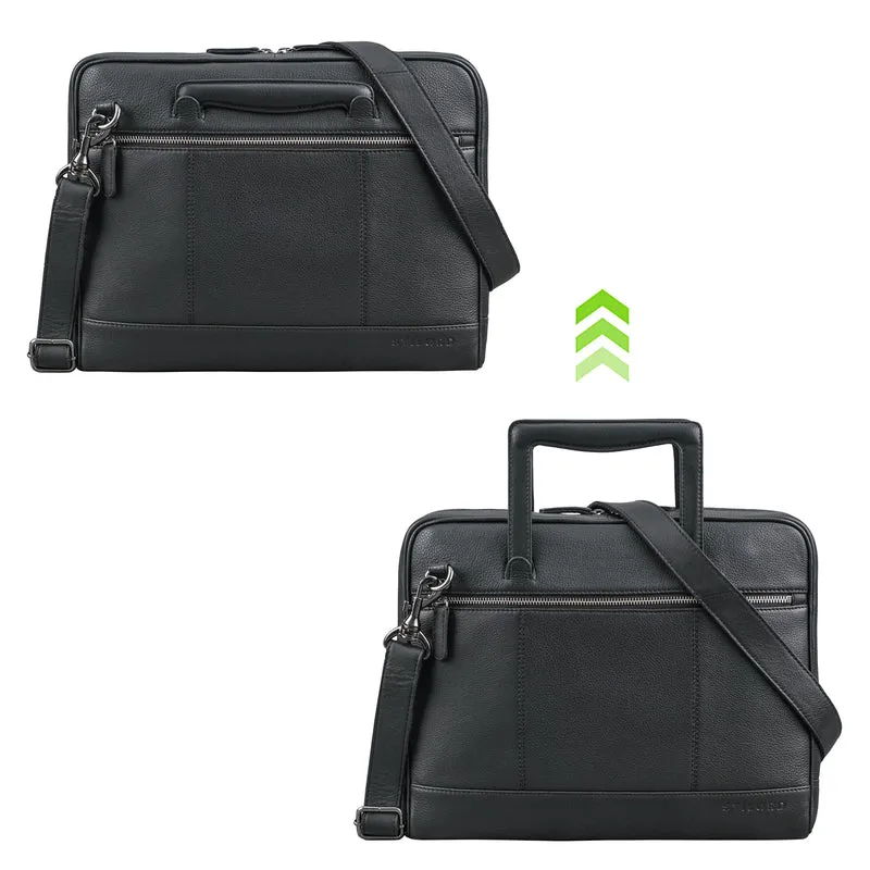 "Tristan" Laptop Umhängetasche Herren Leder