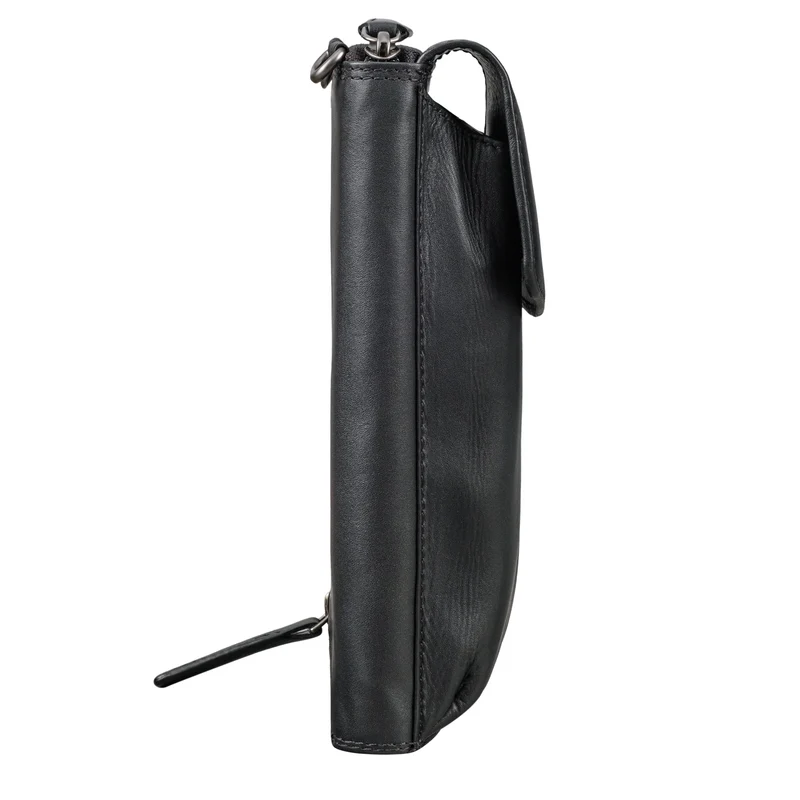 "Jule" Leder Handytasche Geldbeutel mit Handyfach RFID Schutz Damen
