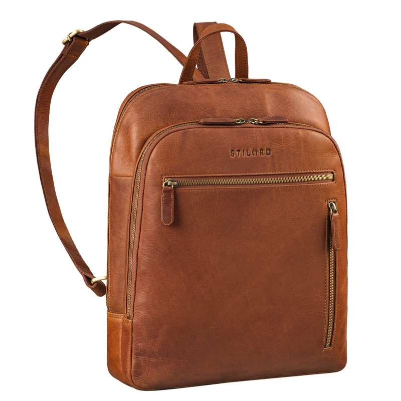 "July" Eleganter Rucksack Damen Leder