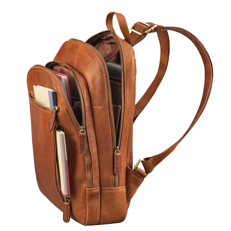"July" Eleganter Rucksack Damen Leder