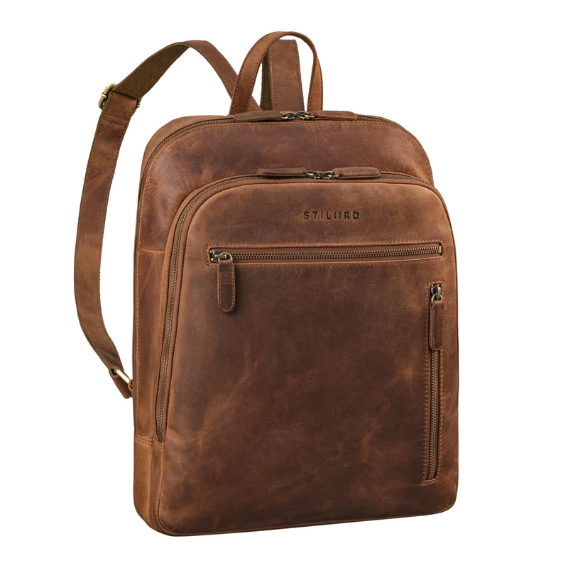 "July" Eleganter Rucksack Damen Leder