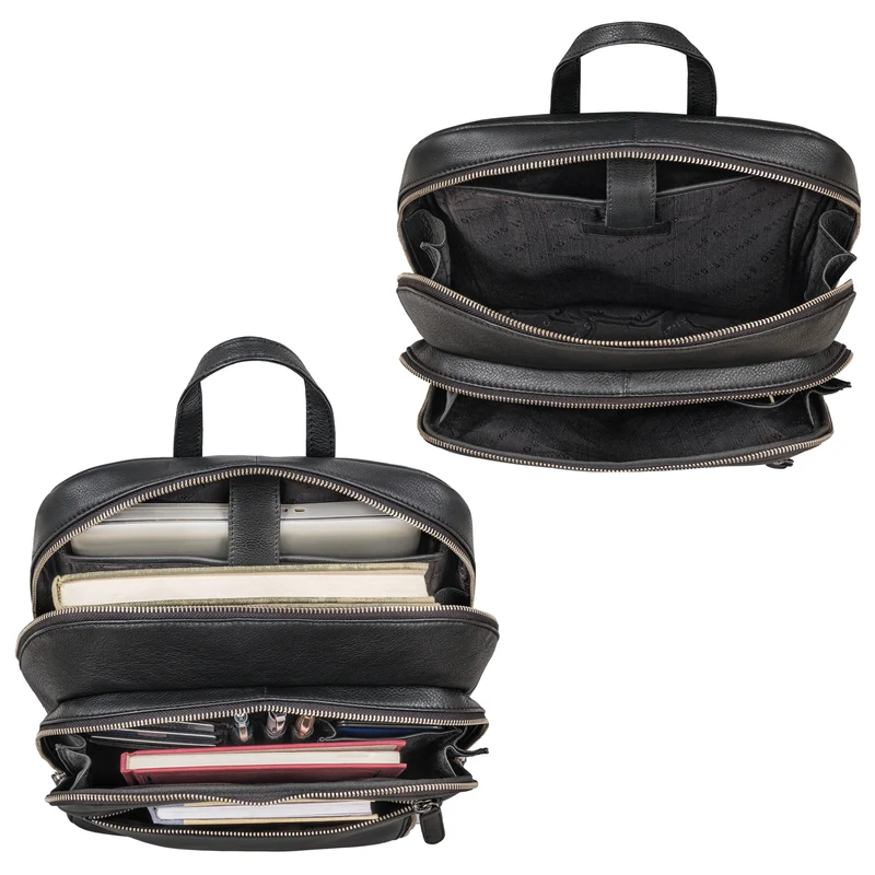 "July" Eleganter Rucksack Damen Leder