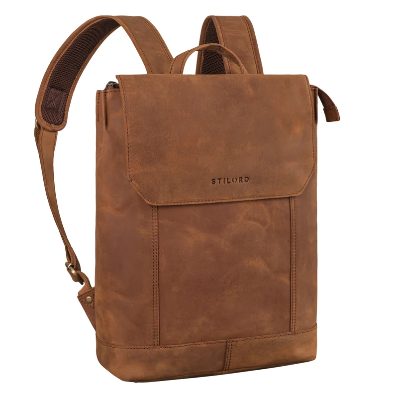 "Sage" Vintage Leder Rucksack für Damen Herren