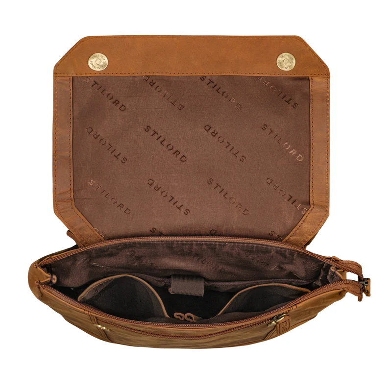 "Sage" Vintage Leder Rucksack für Damen Herren