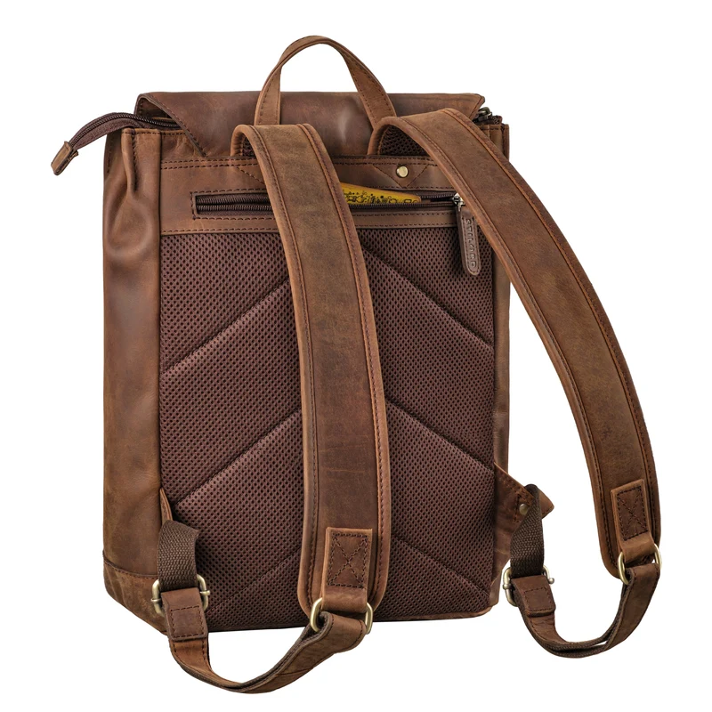 "Sage" Vintage Leder Rucksack für Damen Herren