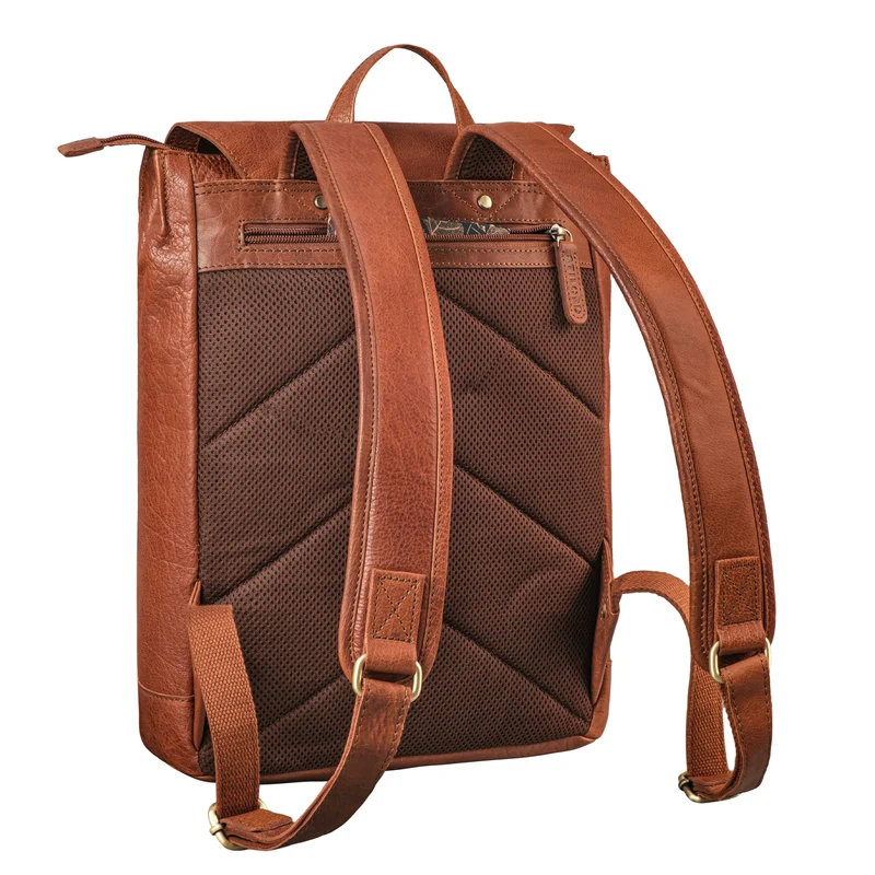 "Sage" Vintage Leder Rucksack für Damen Herren