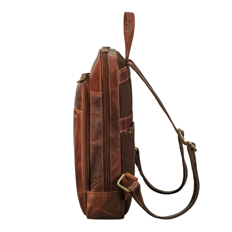 "Giselle" Laptop Lederrucksack 13.3 Zoll - 14 Zoll für Damen Herren