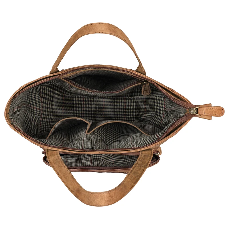 "Oraya" Stilvolle Damen Schultertasche mit langen Henkeln Mittelgroß