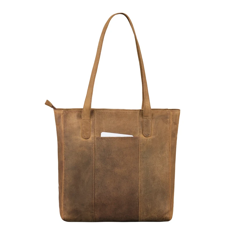 "Oraya" Stilvolle Damen Schultertasche mit langen Henkeln Mittelgroß