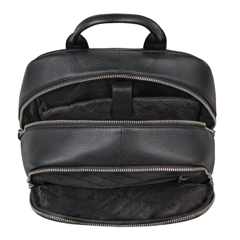 "Jai" Leder Rucksack Herren Groß
