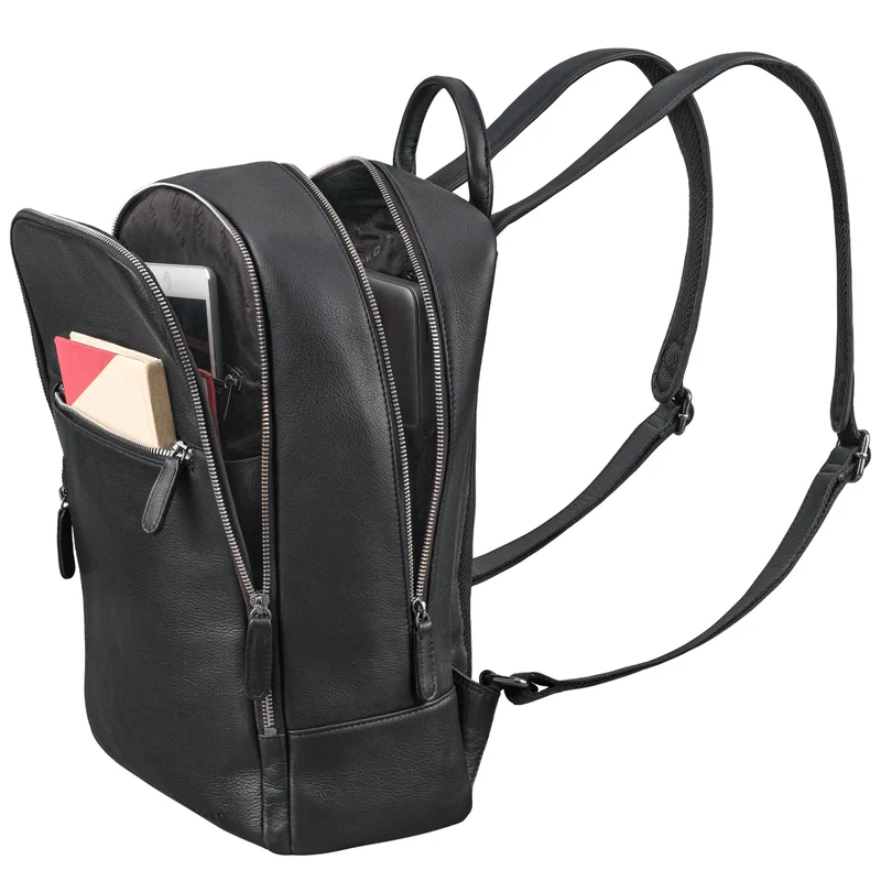 "Jai" Leder Rucksack Herren Groß