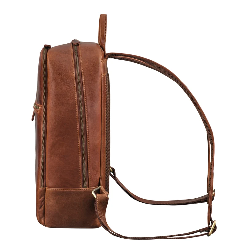 "Jai" Leder Rucksack Herren Groß